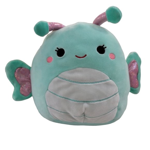 Squishmallows REINA the BUTTERFLY Green PLUSH Stuffed Htf Rare and Sunny The Bee - Picture 5 of 10